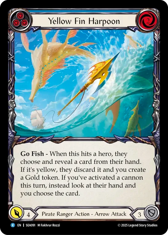 Yellow Fin Harpoon