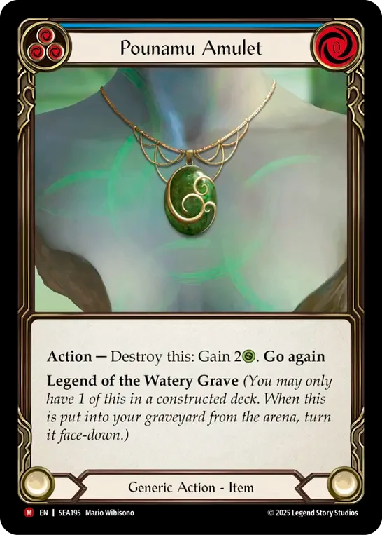 Pounamu Amulet