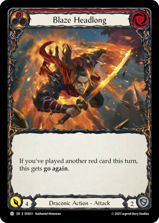 Blaze Headlong