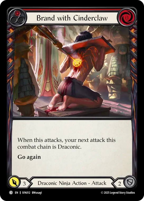 Brand with Cinderclaw