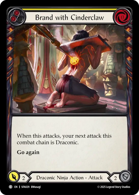 Brand with Cinderclaw