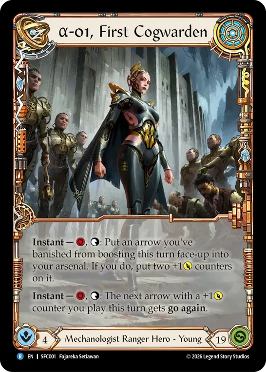 α-01, First Cogwarden