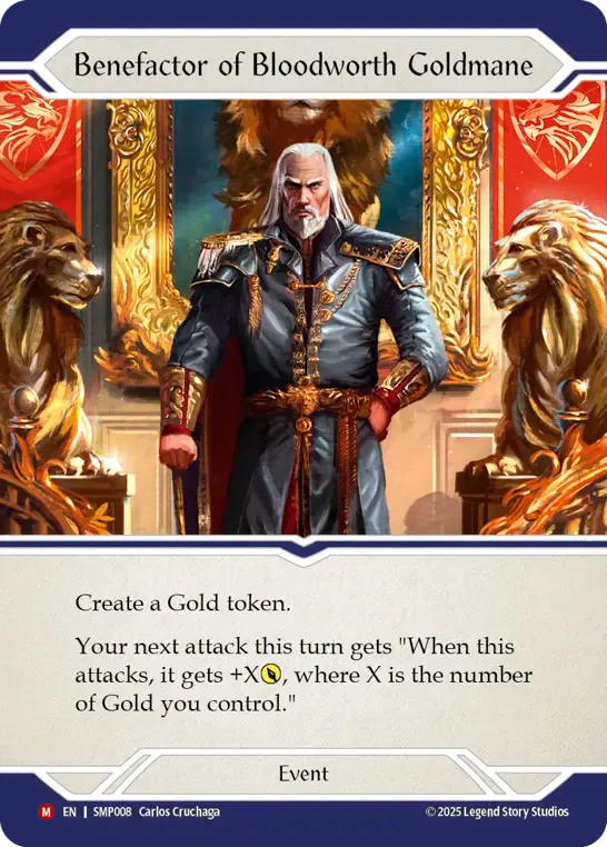 Benefactor of Bloodworth Goldmane