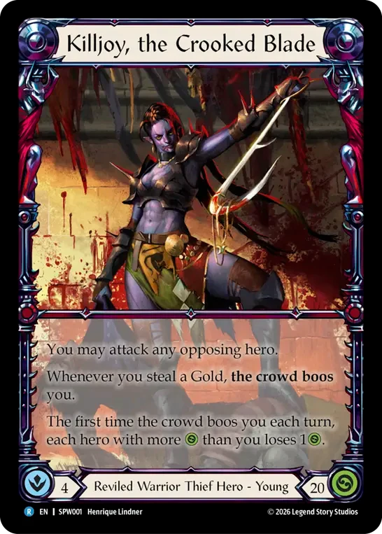 Killjoy, the Crooked Blade
