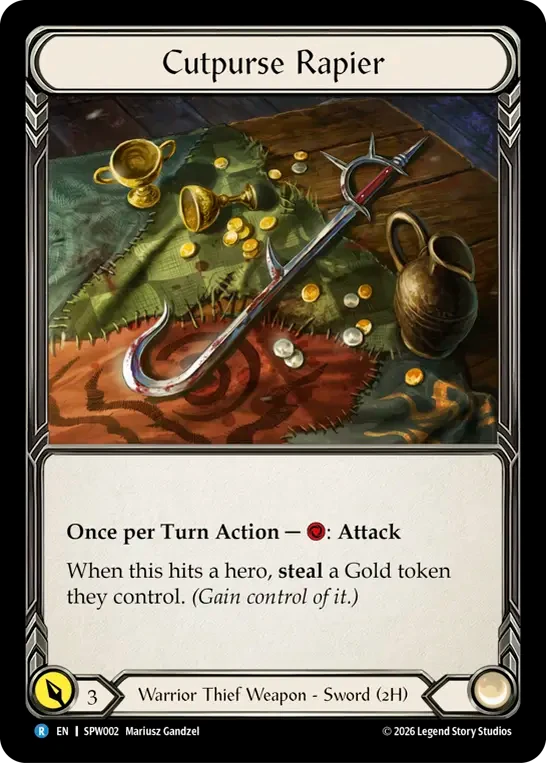 Cutpurse Rapier