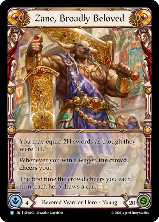Zane, Broadly Beloved