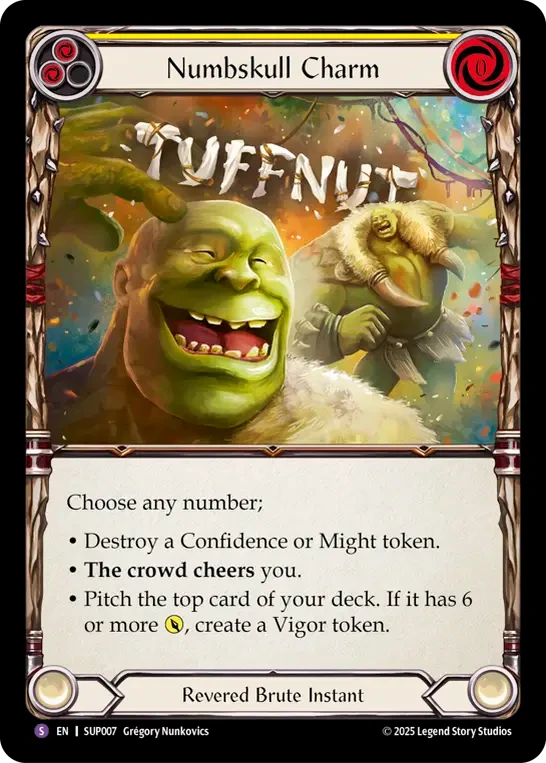 Numbskull Charm