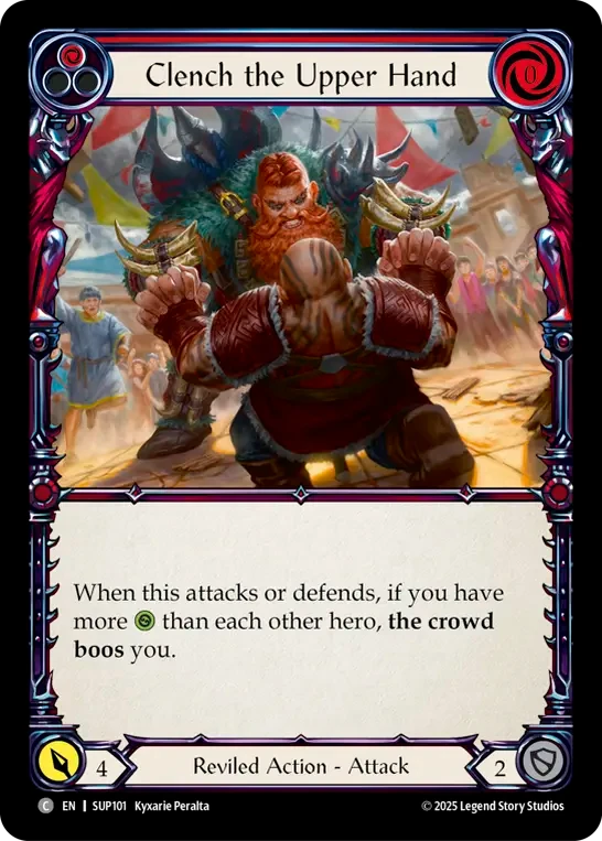 Clench the Upper Hand