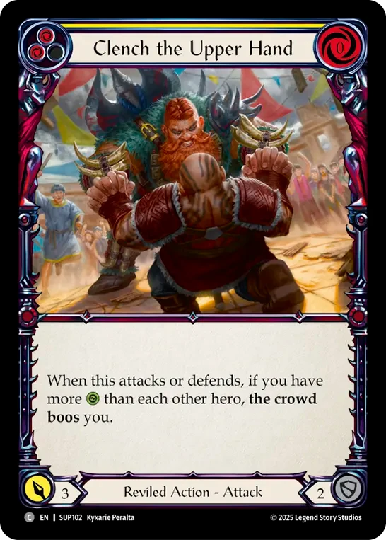 Clench the Upper Hand