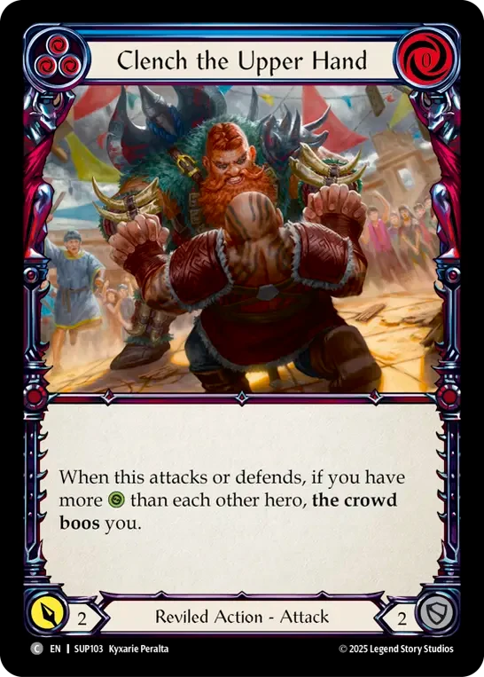 Clench the Upper Hand