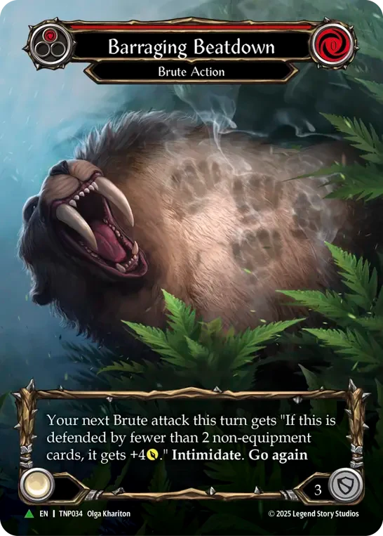 Barraging Beatdown