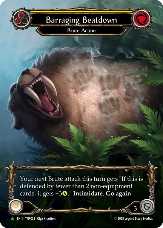 Barraging Beatdown