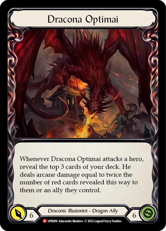 Invoke Dracona Optimai — other side