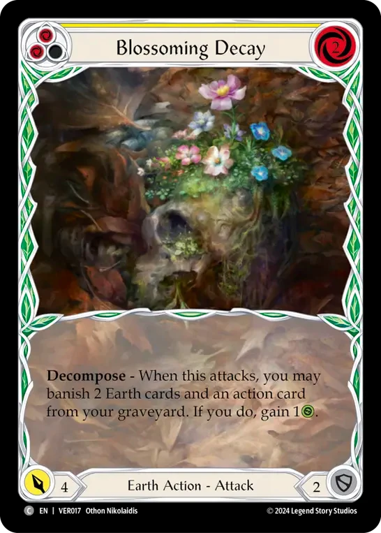 Blossoming Decay