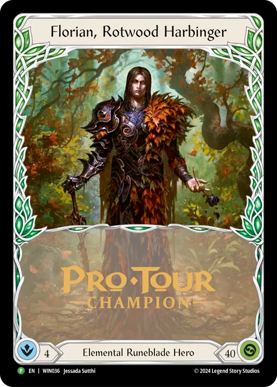 Florian, Rotwood Harbinger