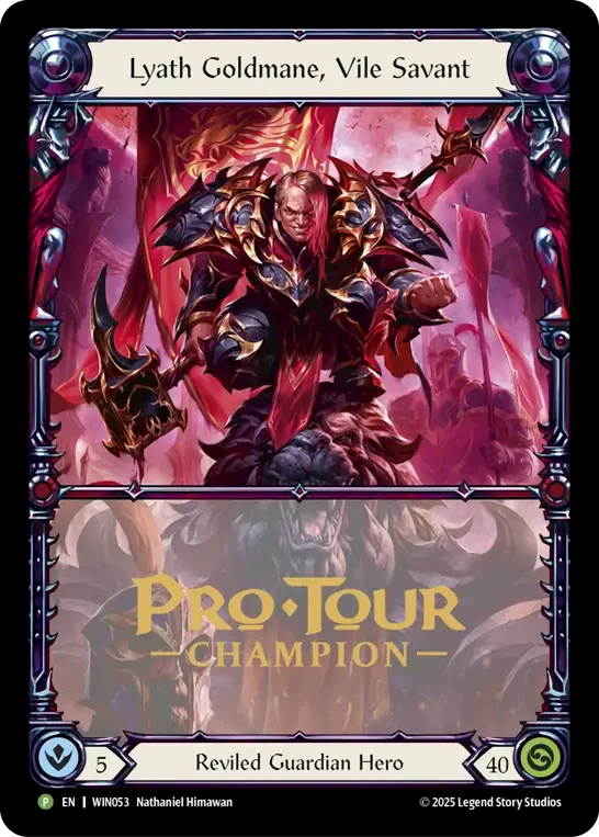 Lyath Goldmane, Vile Savant
