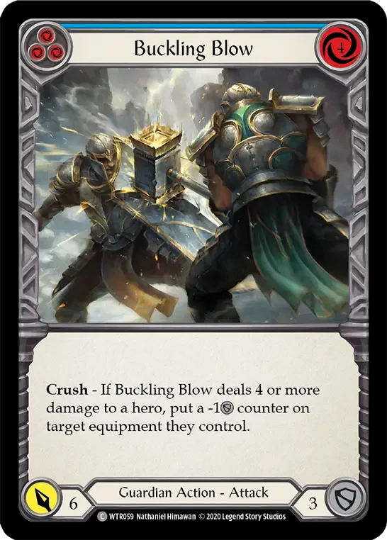 Buckling Blow