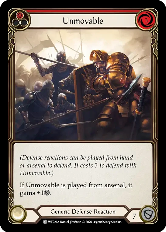 Unmovable