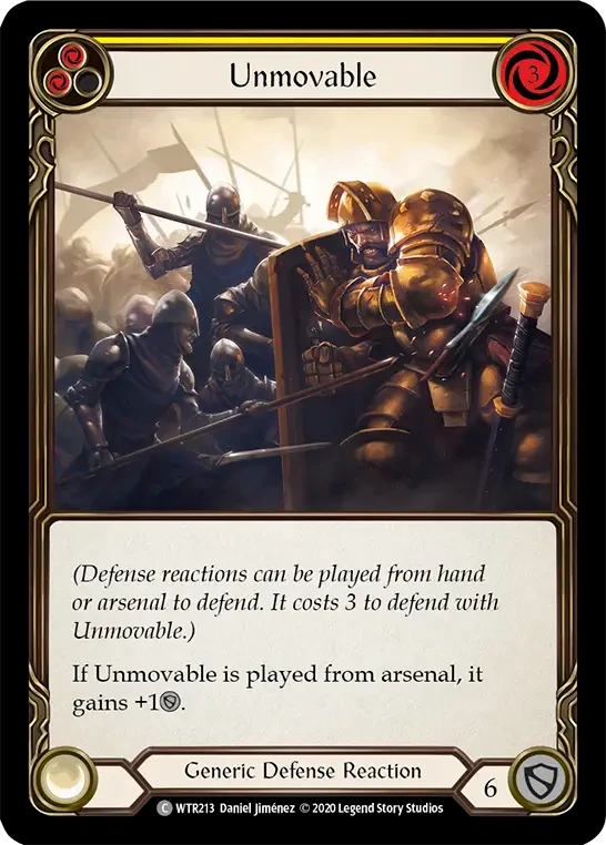 Unmovable
