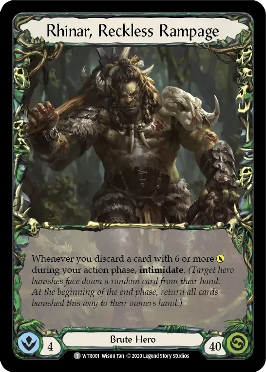 Rhinar, Reckless Rampage