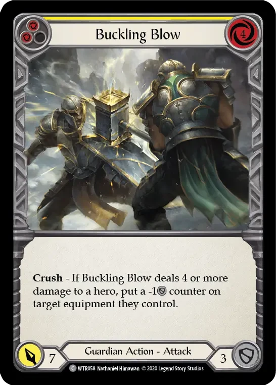 Buckling Blow