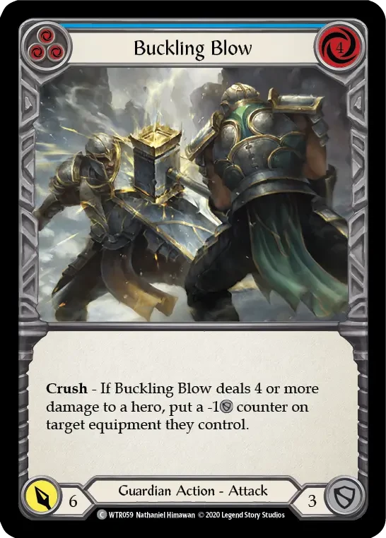 Buckling Blow