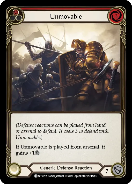 Unmovable