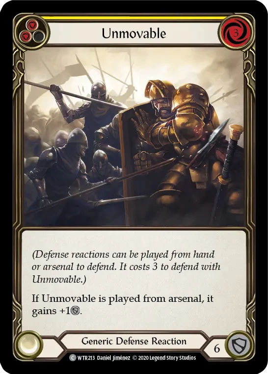 Unmovable