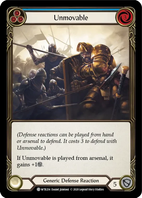 Unmovable