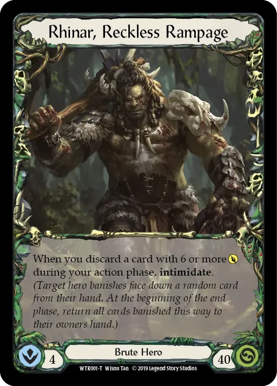 Rhinar, Reckless Rampage