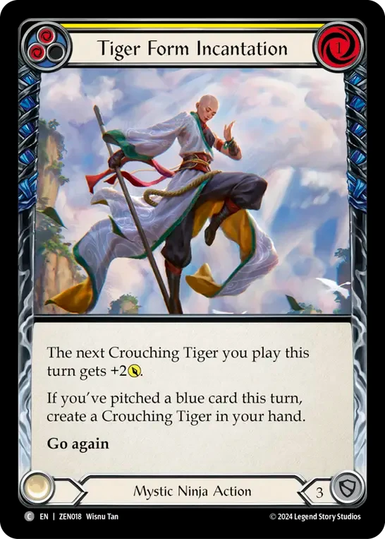 Tiger Form Incantation