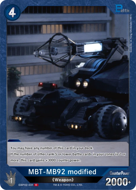 MBT-MB92 modified