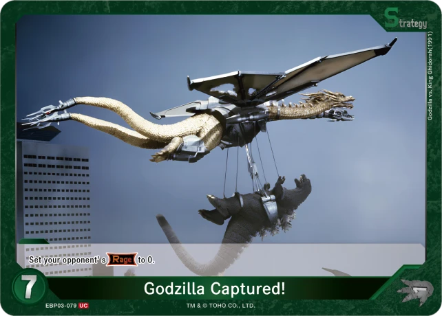 Godzilla Captured!