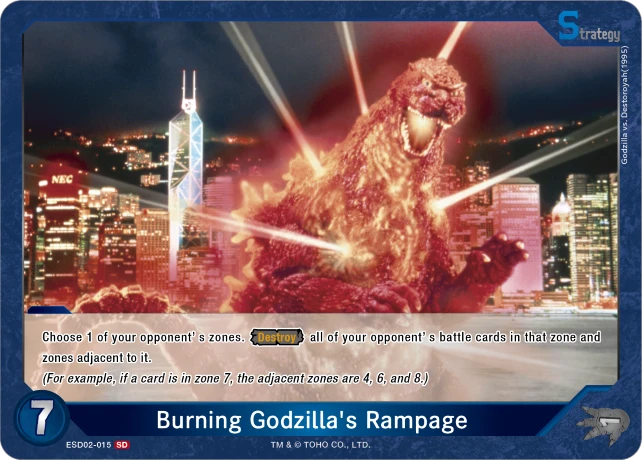 Burning Godzilla's Rampage