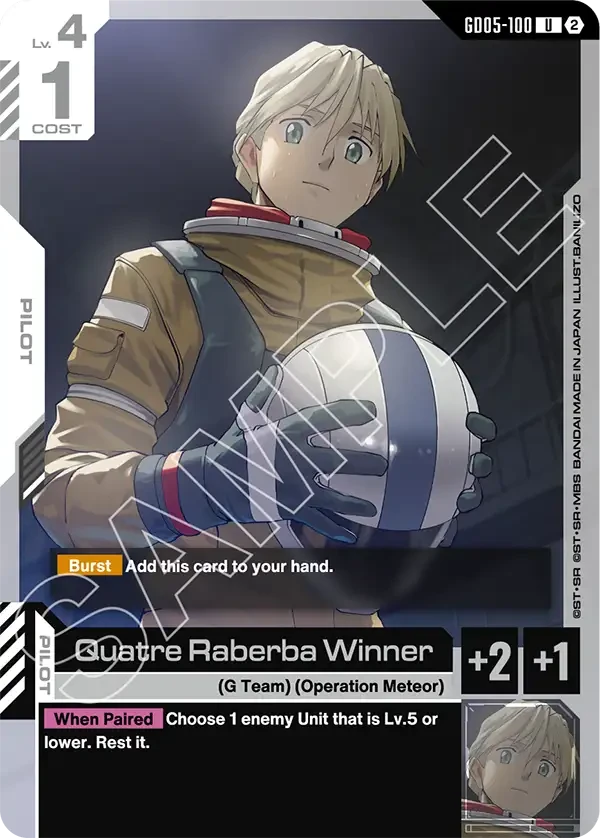 Quatre Raberba Winner