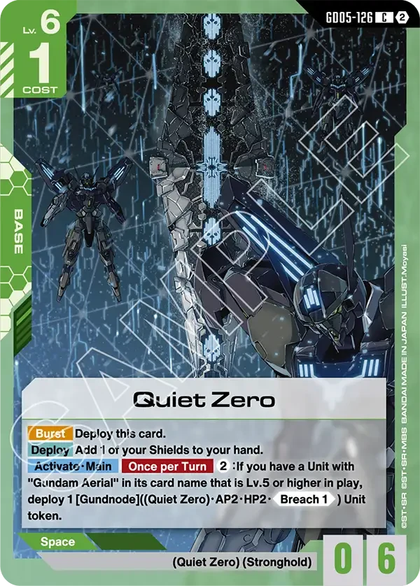 Quiet Zero
