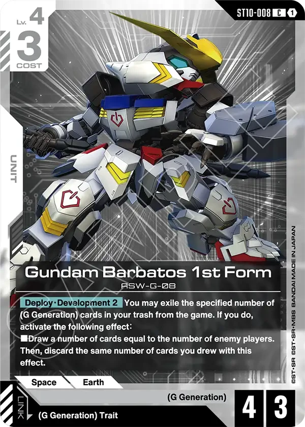 Gundam Barbatos 1st Form