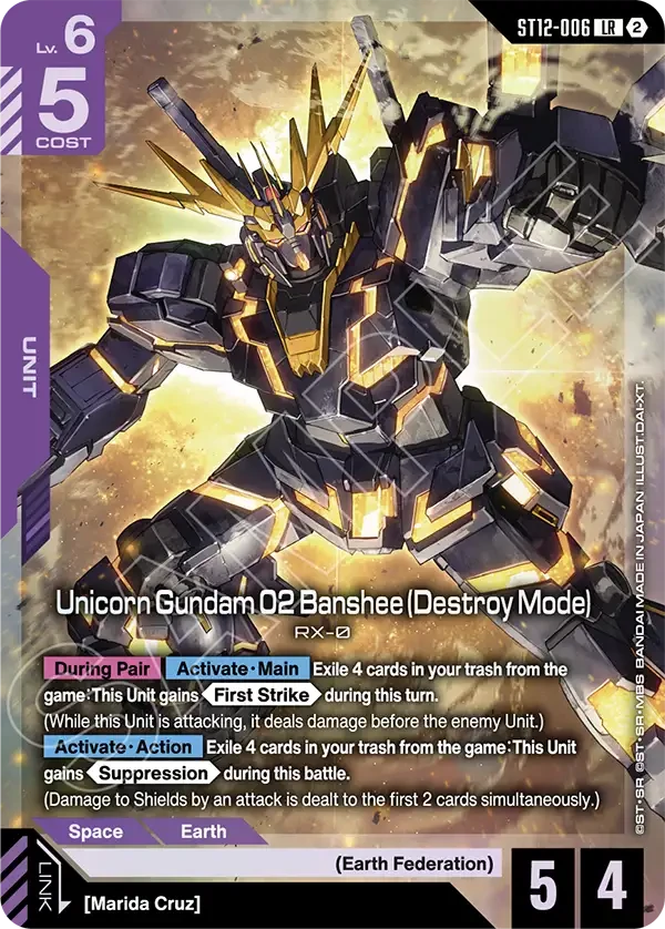 Unicorn Gundam 02 Banshee (Destroy Mode)