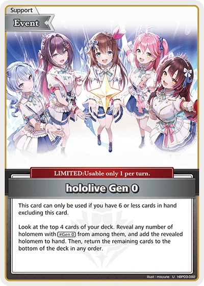 hololive Gen 0