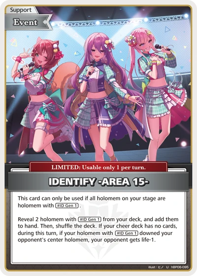 IDENTIFY -AREA 15-