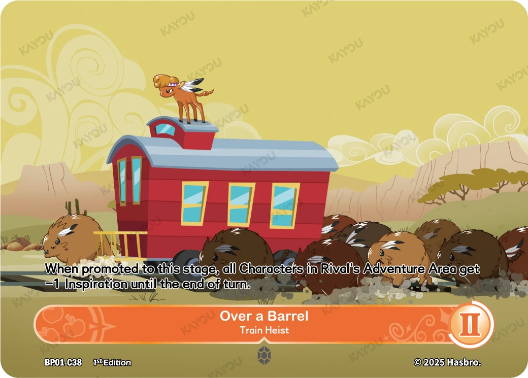 Over a Barrel——Train Heist