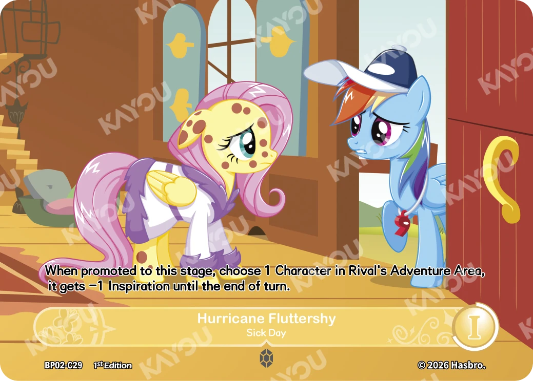 Hurricane Fluttershy -- Sick Day