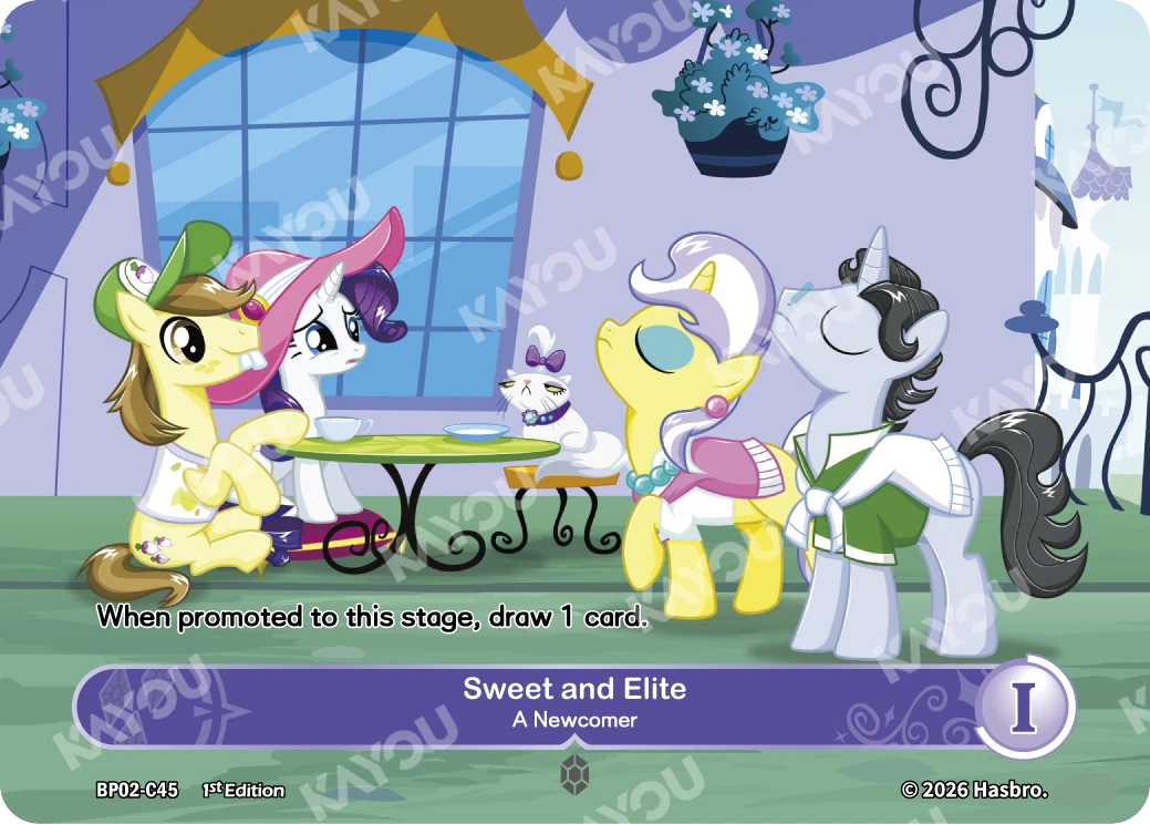 Sweet and Elite -- A Newcomer
