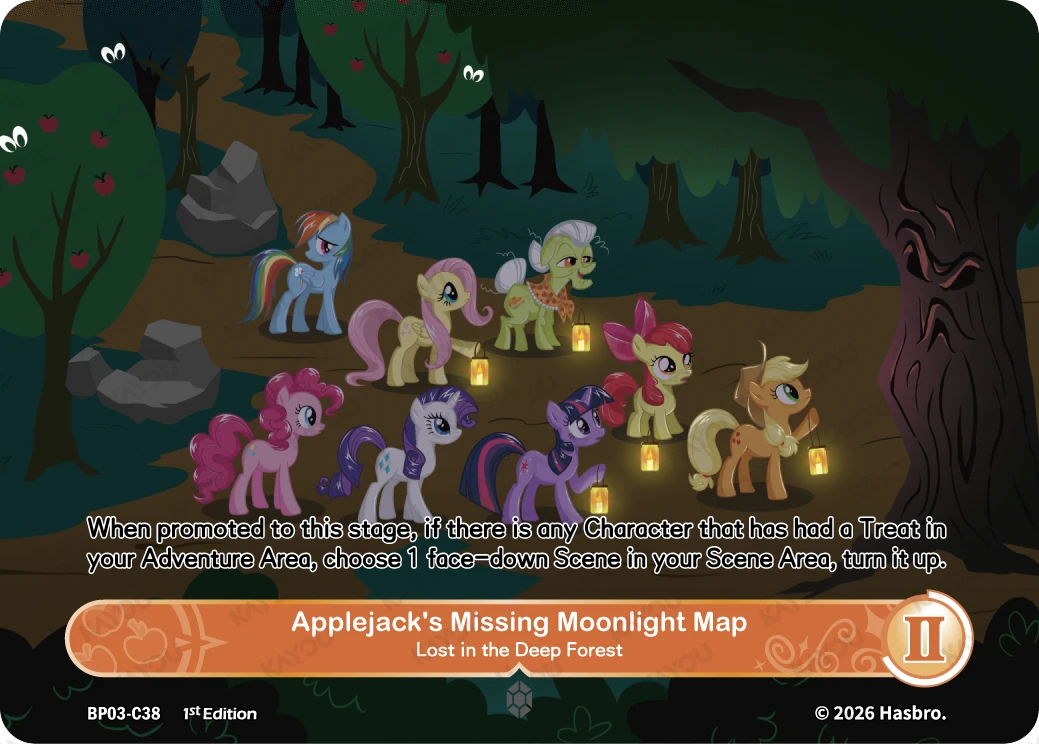 Applejack's Missing Moonlight Map-Lost in the Deep Forest