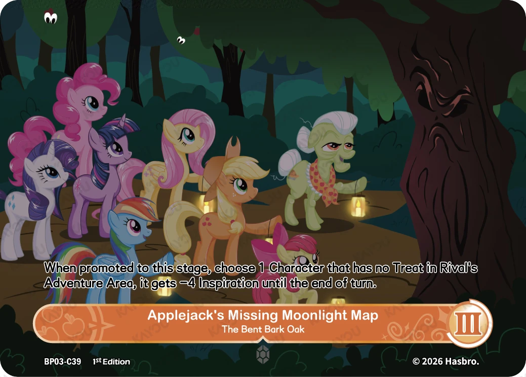 Applejack's Missing Moonlight Map-The Bent Bark Oak