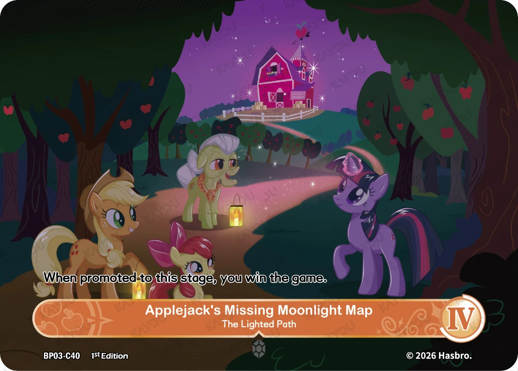 Applejack's Missing Moonlight Map-The Lighted Path