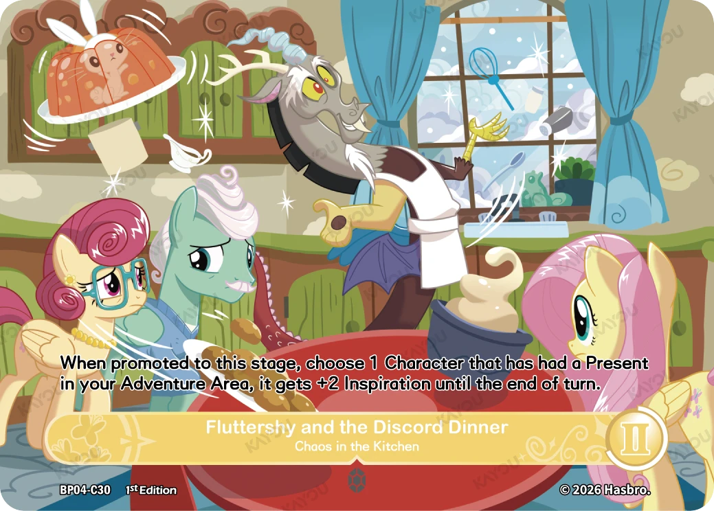 Fluttershy and the Discord Dinner-Chaos in the Kitchen