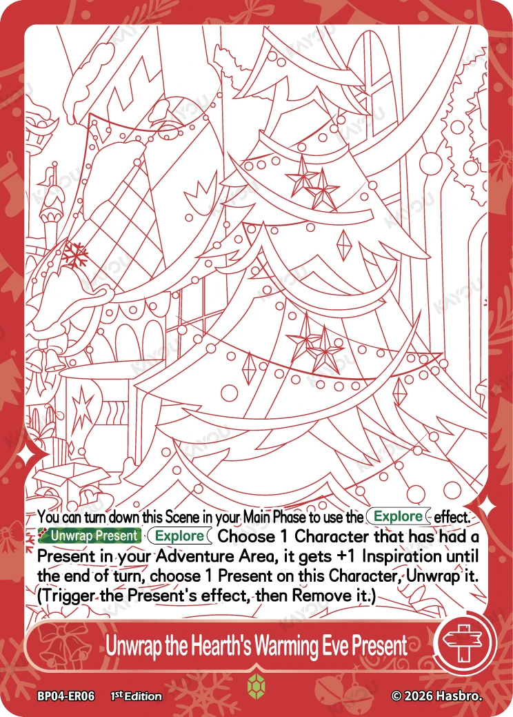 Unwrap the Hearth's Warming Eve Present