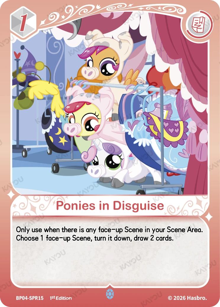 Ponies in Disguise