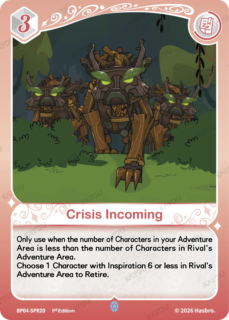 Crisis Incoming
